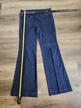 Express Stretch Boho Ultra Flare Women’s Stretch High-Rise Comfy Size L 12/14/16